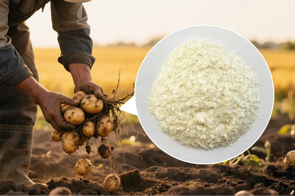 Cos'è la farina di fiocchi di patate?